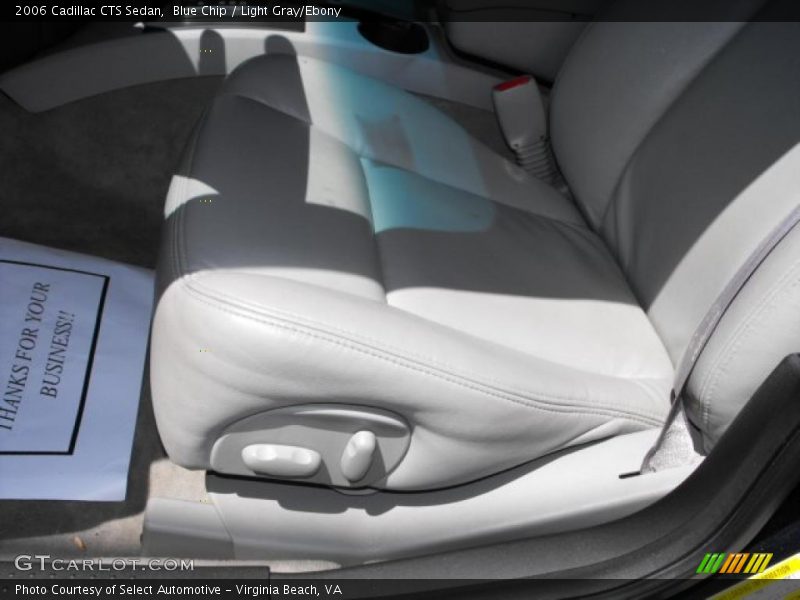 Blue Chip / Light Gray/Ebony 2006 Cadillac CTS Sedan