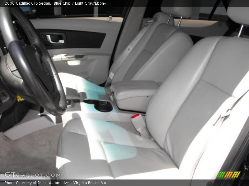 Blue Chip / Light Gray/Ebony 2006 Cadillac CTS Sedan