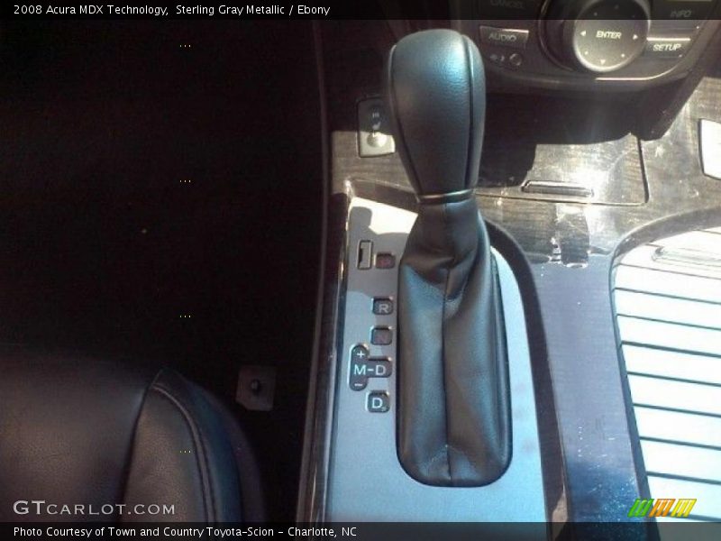 Sterling Gray Metallic / Ebony 2008 Acura MDX Technology