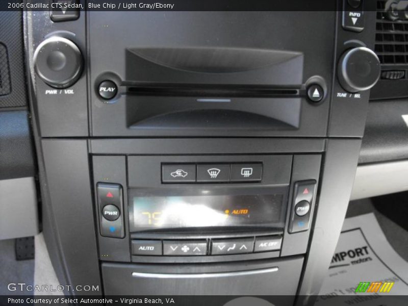 Blue Chip / Light Gray/Ebony 2006 Cadillac CTS Sedan