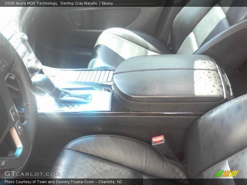 Sterling Gray Metallic / Ebony 2008 Acura MDX Technology