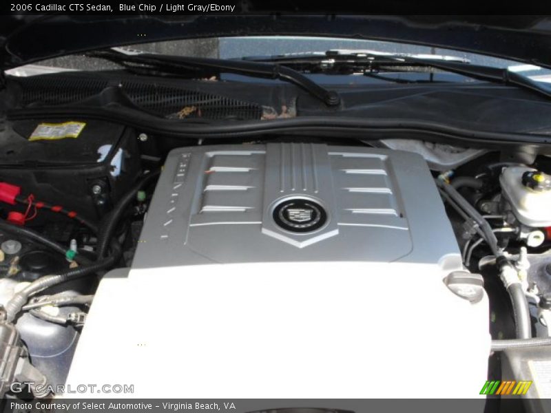 Blue Chip / Light Gray/Ebony 2006 Cadillac CTS Sedan