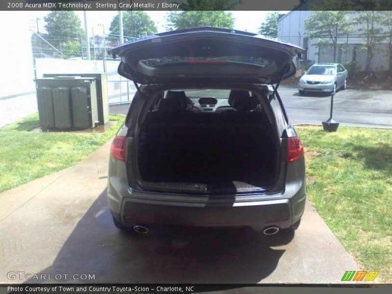 Sterling Gray Metallic / Ebony 2008 Acura MDX Technology