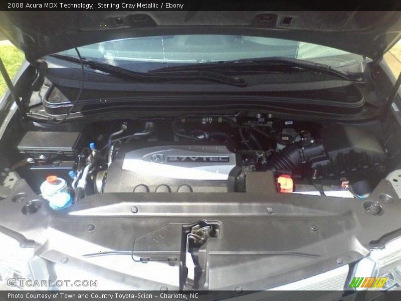 Sterling Gray Metallic / Ebony 2008 Acura MDX Technology