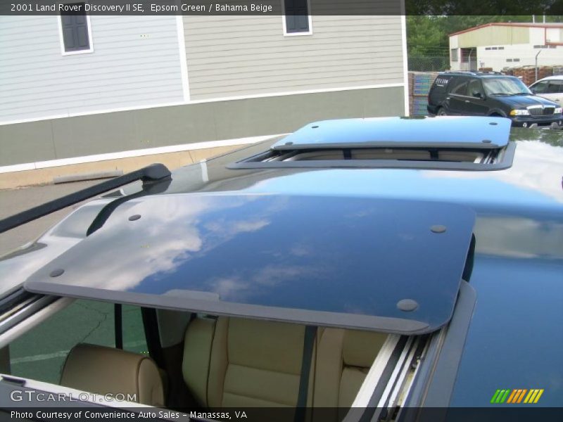 Epsom Green / Bahama Beige 2001 Land Rover Discovery II SE