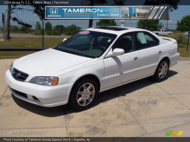 Taffeta White / Parchment 1999 Acura TL 3.2