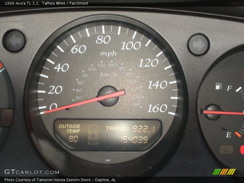 Taffeta White / Parchment 1999 Acura TL 3.2