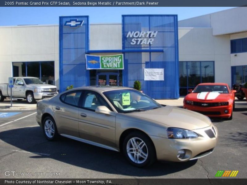 Sedona Beige Metallic / Parchment/Dark Pewter 2005 Pontiac Grand Prix GTP Sedan