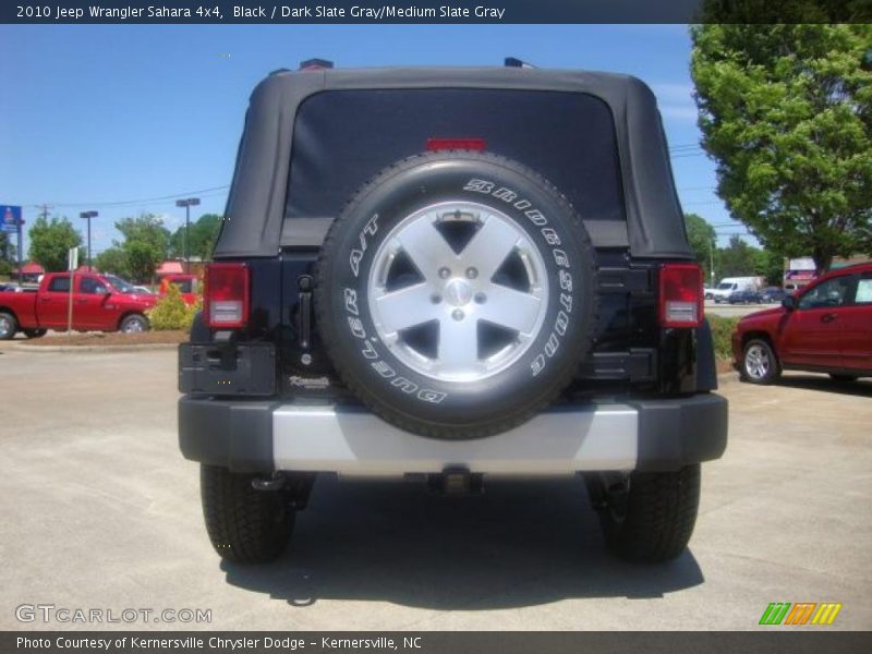 Black / Dark Slate Gray/Medium Slate Gray 2010 Jeep Wrangler Sahara 4x4