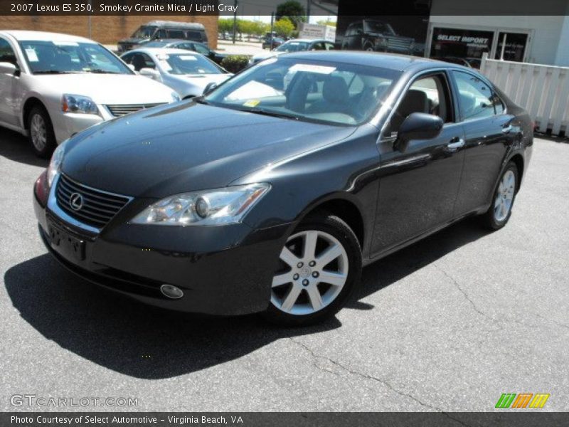 Smokey Granite Mica / Light Gray 2007 Lexus ES 350
