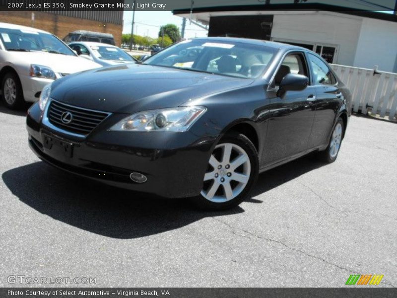 Smokey Granite Mica / Light Gray 2007 Lexus ES 350