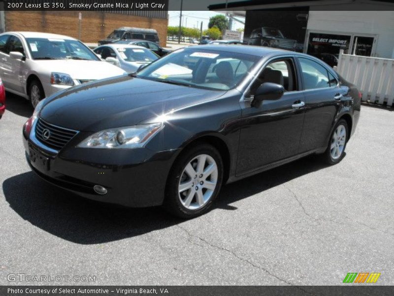 Smokey Granite Mica / Light Gray 2007 Lexus ES 350