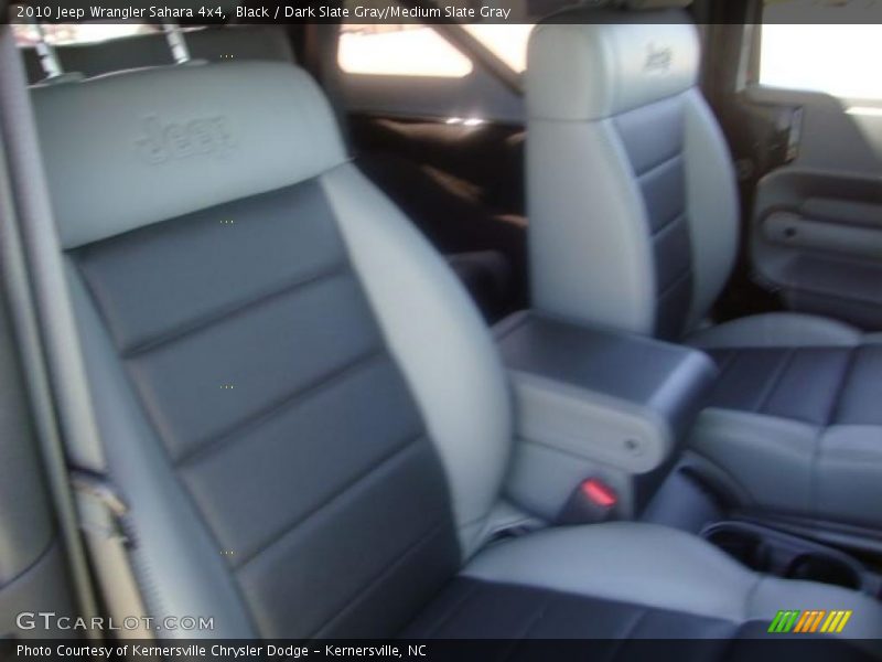 Black / Dark Slate Gray/Medium Slate Gray 2010 Jeep Wrangler Sahara 4x4