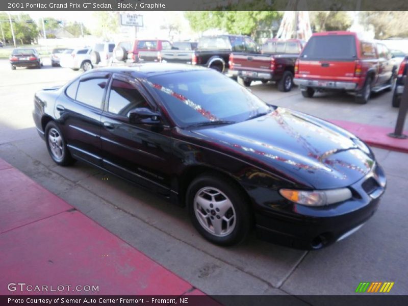 Black / Graphite 2001 Pontiac Grand Prix GT Sedan