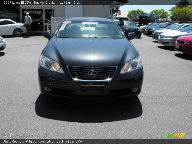 Smokey Granite Mica / Light Gray 2007 Lexus ES 350