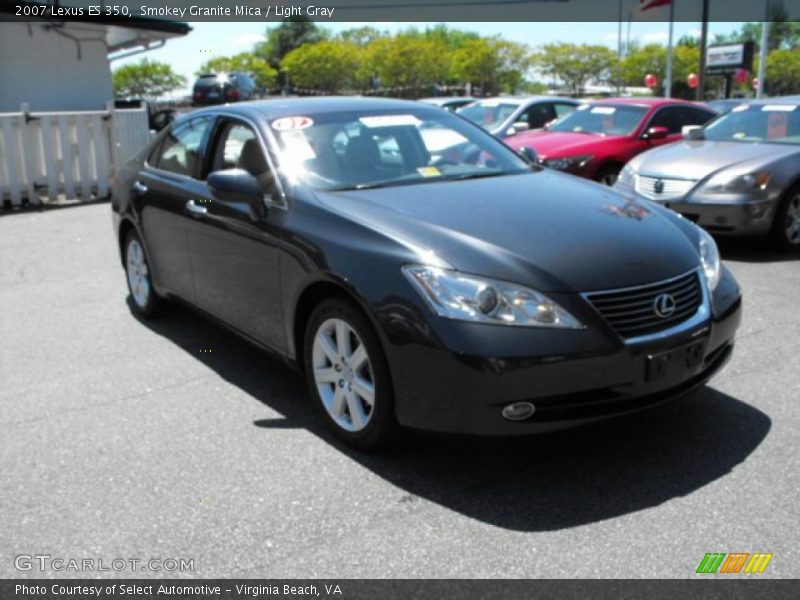 Smokey Granite Mica / Light Gray 2007 Lexus ES 350