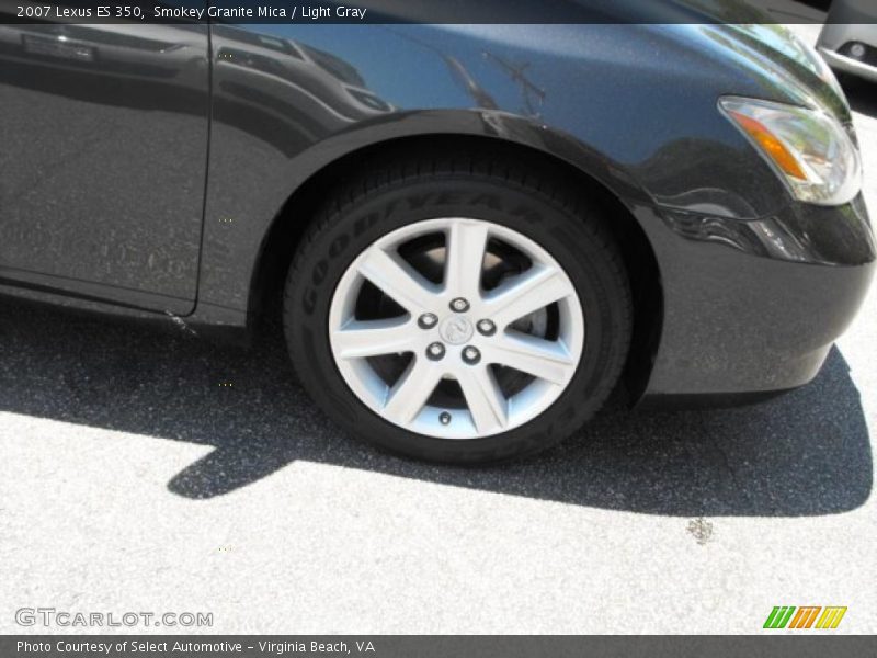 Smokey Granite Mica / Light Gray 2007 Lexus ES 350