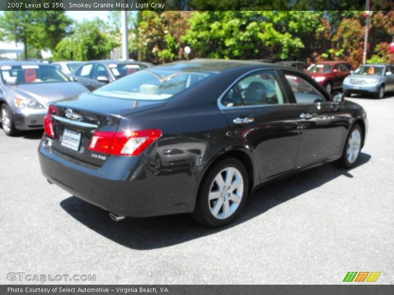 Smokey Granite Mica / Light Gray 2007 Lexus ES 350