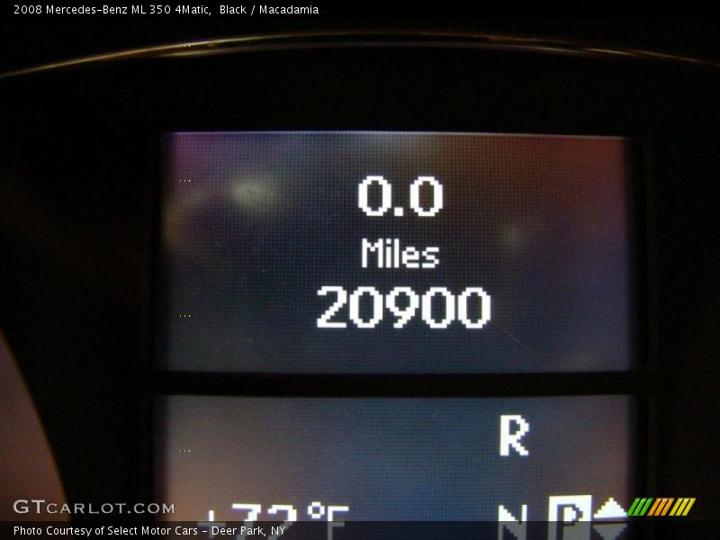 Black / Macadamia 2008 Mercedes-Benz ML 350 4Matic