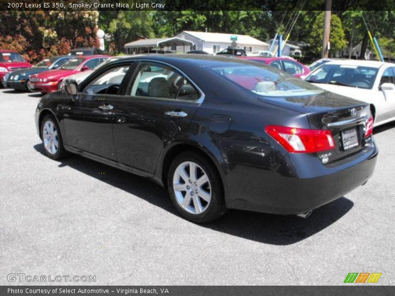 Smokey Granite Mica / Light Gray 2007 Lexus ES 350