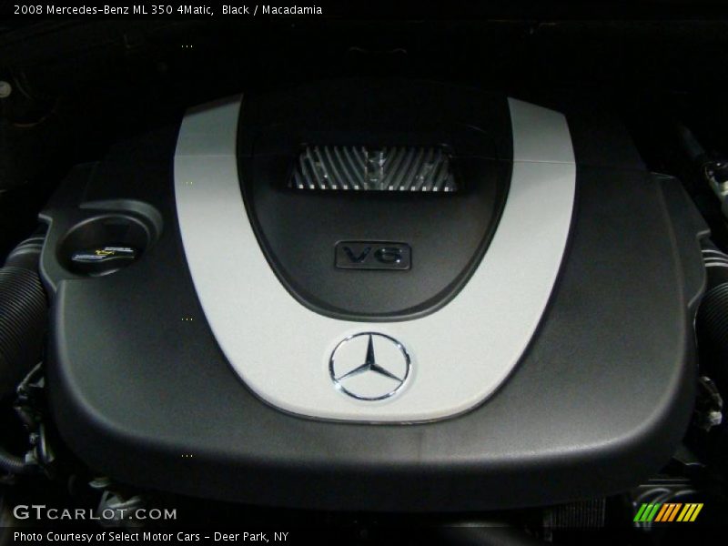 Black / Macadamia 2008 Mercedes-Benz ML 350 4Matic