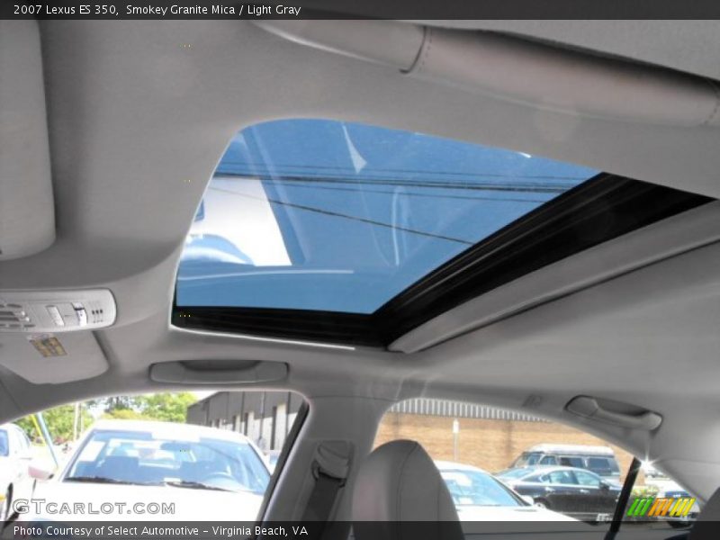 Smokey Granite Mica / Light Gray 2007 Lexus ES 350