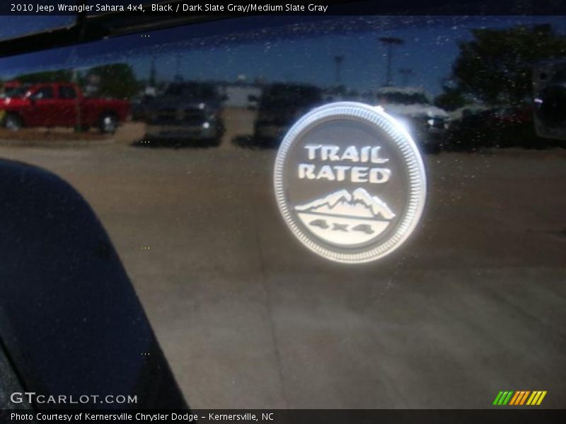 Black / Dark Slate Gray/Medium Slate Gray 2010 Jeep Wrangler Sahara 4x4