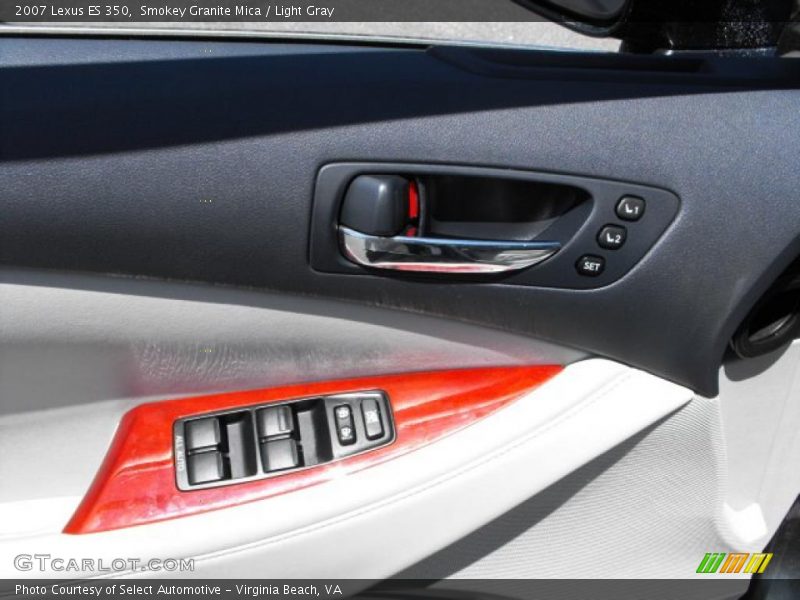 Smokey Granite Mica / Light Gray 2007 Lexus ES 350