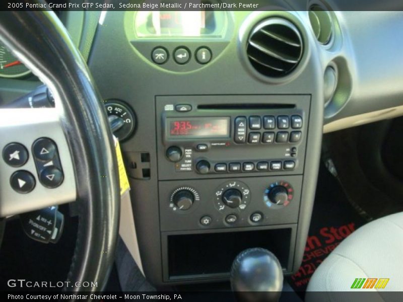 Sedona Beige Metallic / Parchment/Dark Pewter 2005 Pontiac Grand Prix GTP Sedan