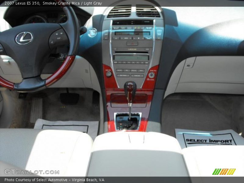 Smokey Granite Mica / Light Gray 2007 Lexus ES 350