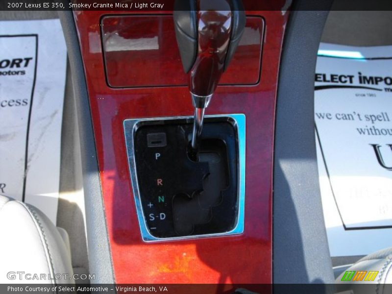 Smokey Granite Mica / Light Gray 2007 Lexus ES 350