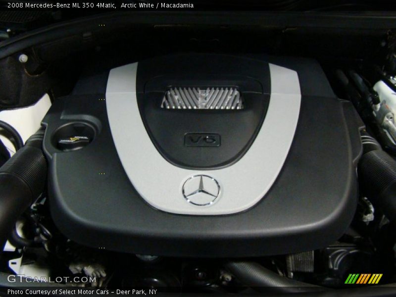 Arctic White / Macadamia 2008 Mercedes-Benz ML 350 4Matic