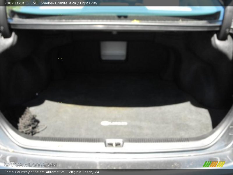 Smokey Granite Mica / Light Gray 2007 Lexus ES 350