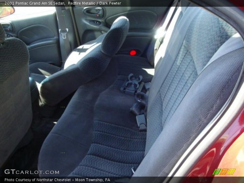 Redfire Metallic / Dark Pewter 2001 Pontiac Grand Am SE Sedan