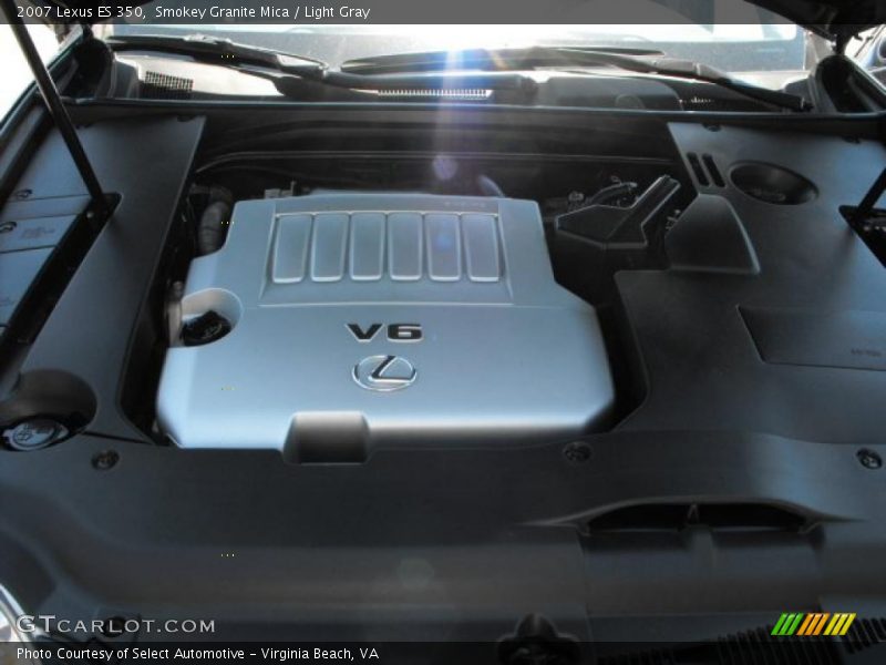 Smokey Granite Mica / Light Gray 2007 Lexus ES 350