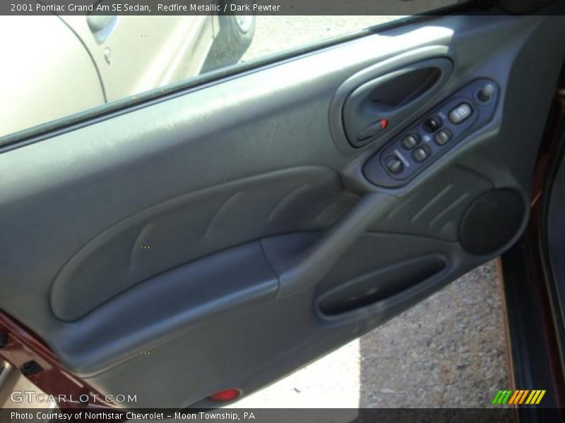 Redfire Metallic / Dark Pewter 2001 Pontiac Grand Am SE Sedan