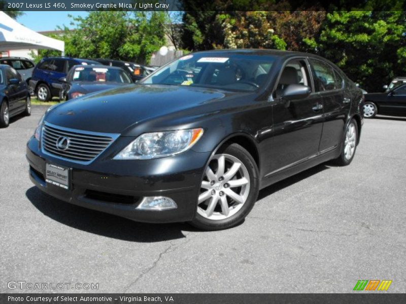 Smokey Granite Mica / Light Gray 2007 Lexus LS 460