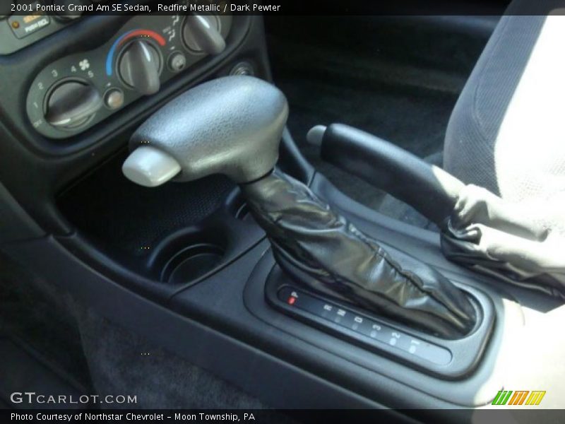 Redfire Metallic / Dark Pewter 2001 Pontiac Grand Am SE Sedan