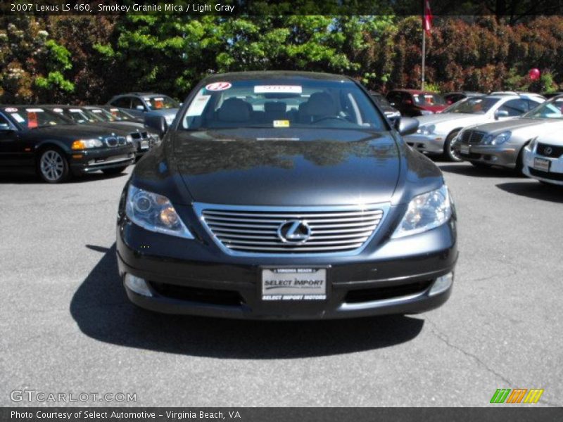 Smokey Granite Mica / Light Gray 2007 Lexus LS 460