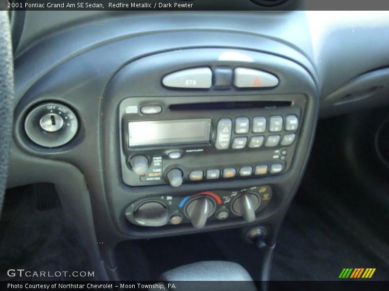 Redfire Metallic / Dark Pewter 2001 Pontiac Grand Am SE Sedan