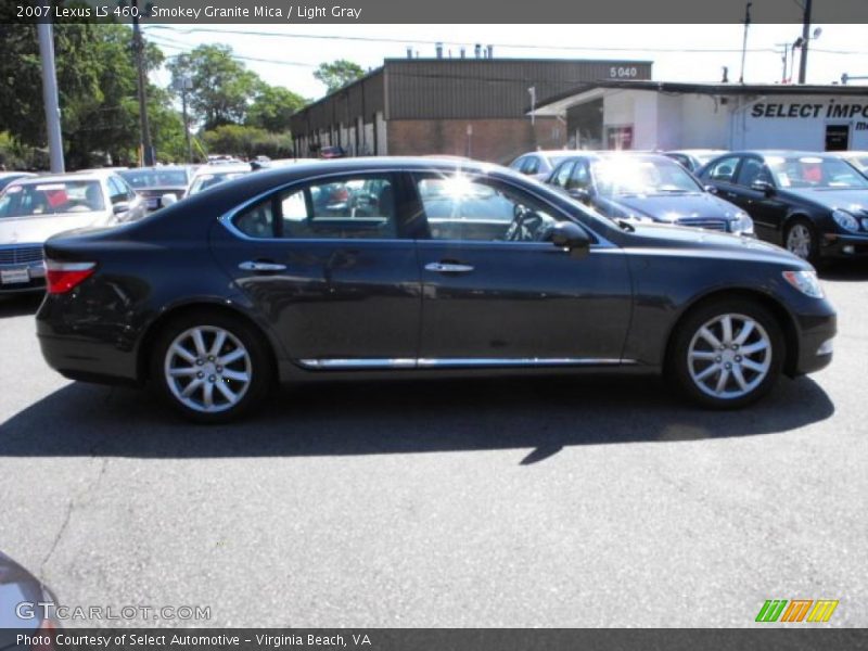 Smokey Granite Mica / Light Gray 2007 Lexus LS 460