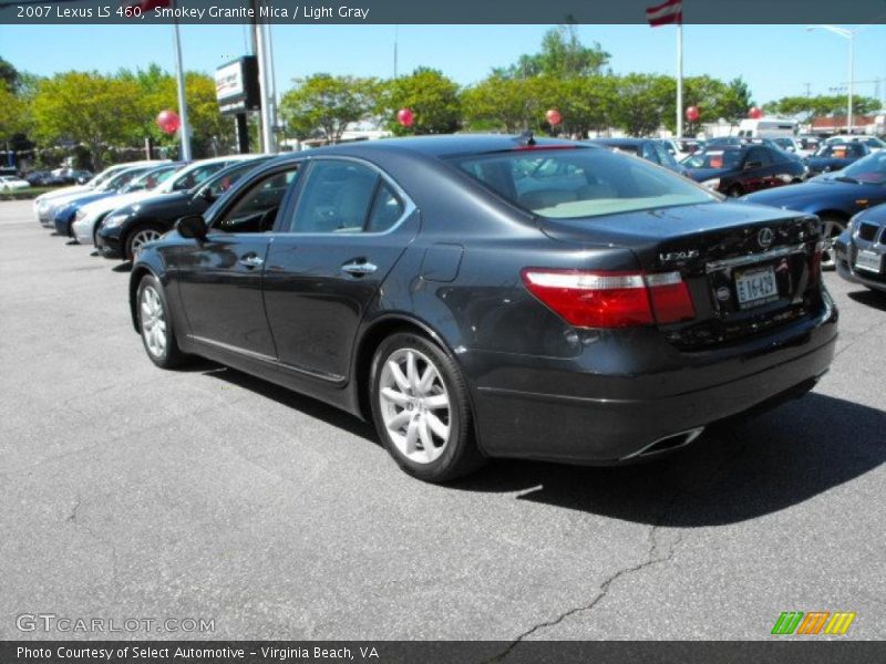 Smokey Granite Mica / Light Gray 2007 Lexus LS 460