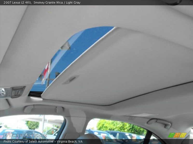 Smokey Granite Mica / Light Gray 2007 Lexus LS 460