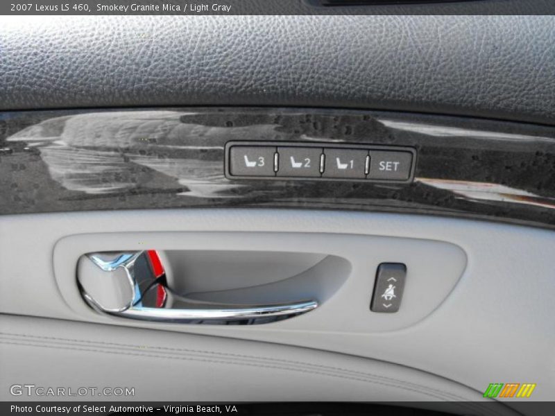 Smokey Granite Mica / Light Gray 2007 Lexus LS 460