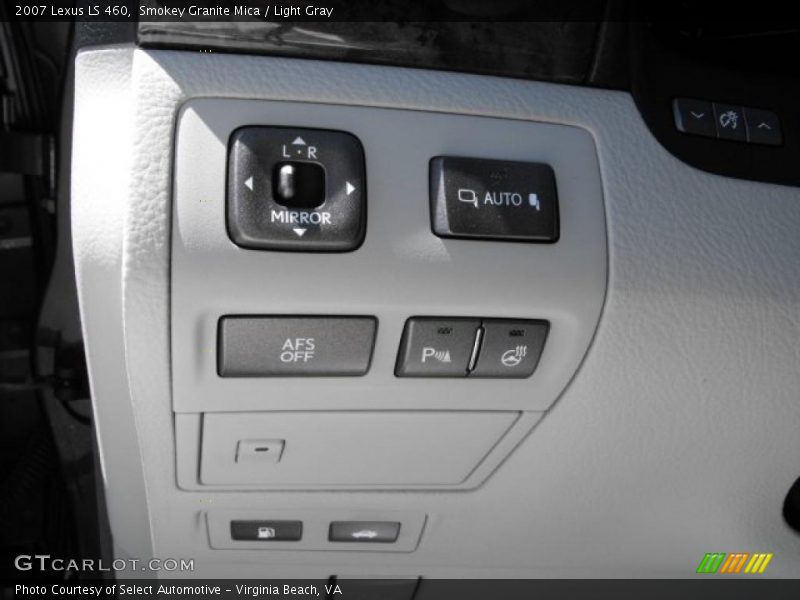 Smokey Granite Mica / Light Gray 2007 Lexus LS 460