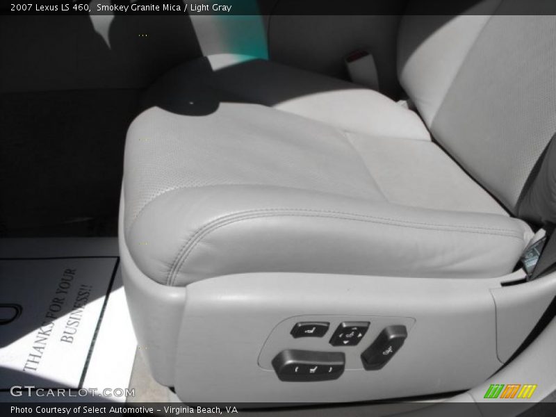 Smokey Granite Mica / Light Gray 2007 Lexus LS 460