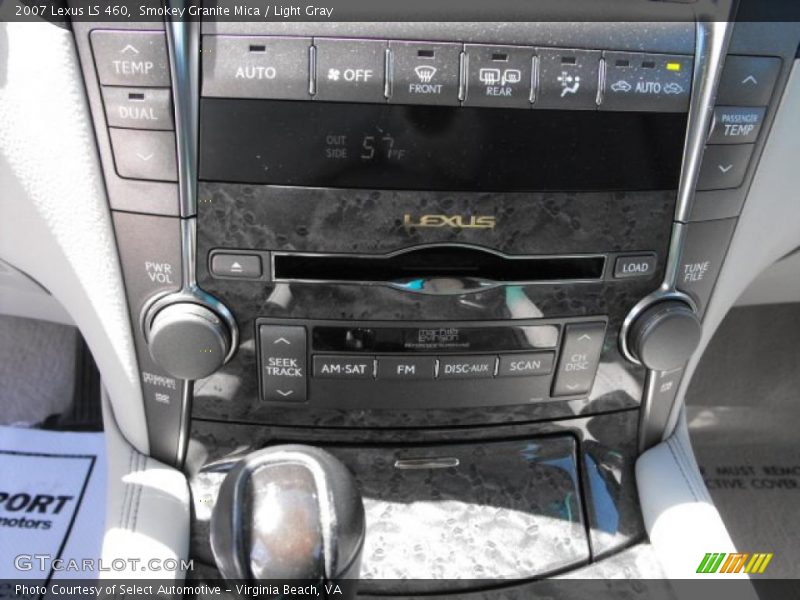 Smokey Granite Mica / Light Gray 2007 Lexus LS 460