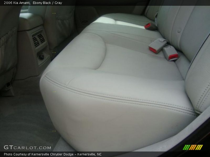 Ebony Black / Gray 2006 Kia Amanti