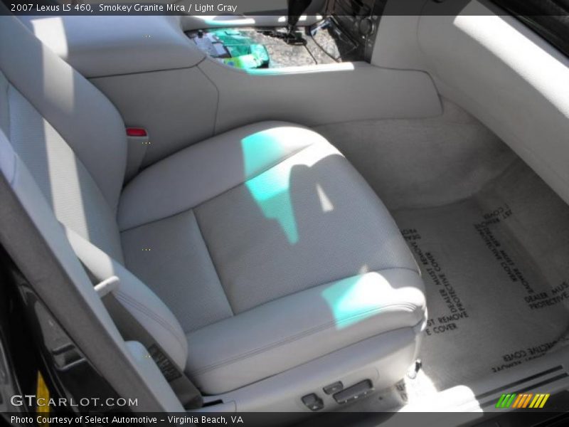 Smokey Granite Mica / Light Gray 2007 Lexus LS 460