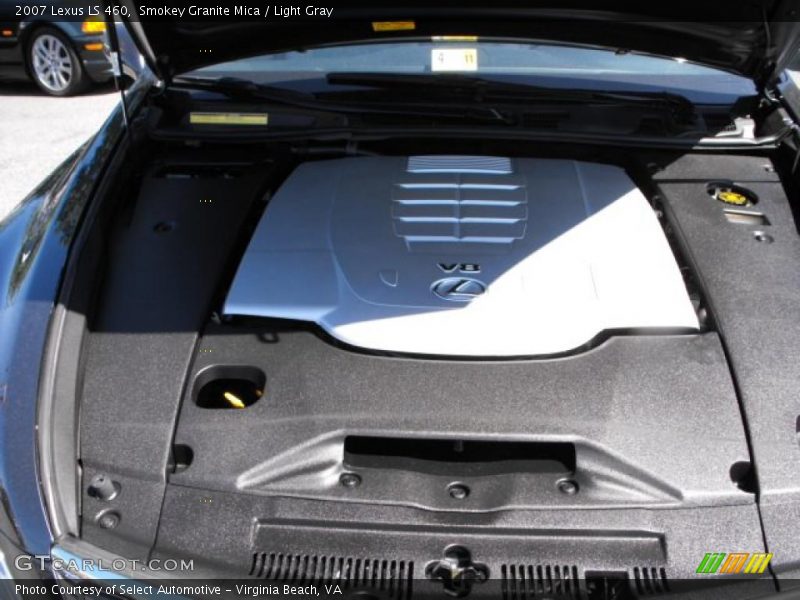 Smokey Granite Mica / Light Gray 2007 Lexus LS 460